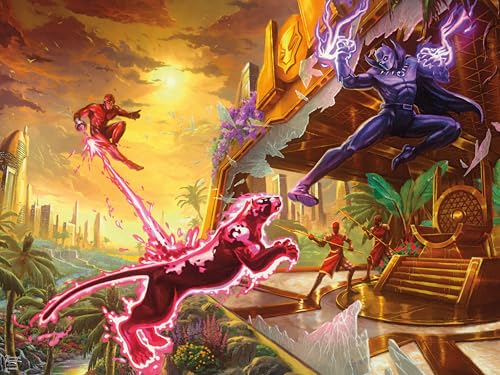 Ceaco - Folienpuzzle - Thomas Kinkade - Marvel Comics - Black Panther - 500 Teile Puzzle Ceaco - Folienpuzzle - Thomas Kinkade - Marvel Comics - Black Panther - 500 Teile Puzzle von Ceaco