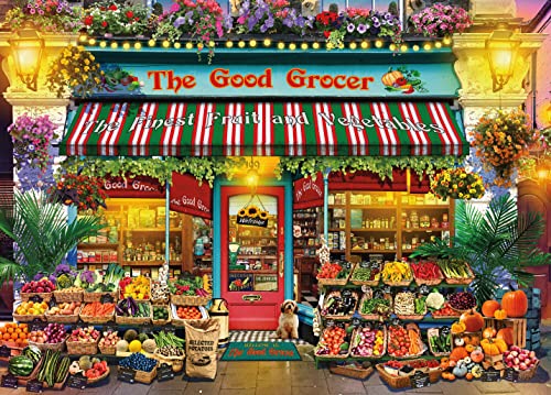 Ceaco - Gary Walton - Schaufenster - Good Grocer - 1000 Teile Puzzle von Ceaco