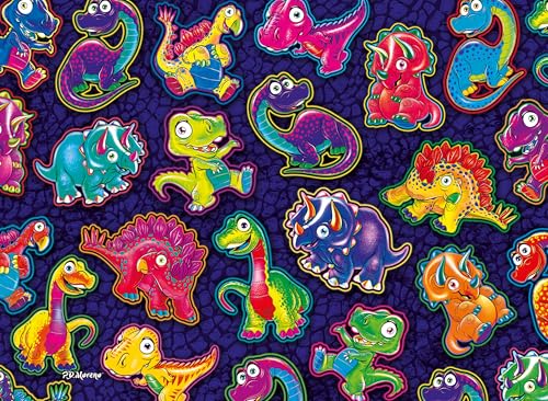 Ceaco - Glow in The Dark - Dinosaurier-Aufkleber-Collage - 100-teiliges Puzzle von Ceaco