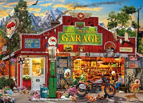 Ceaco - Grandpa's Garage - Puzzle mit 1000 Teilen von Ceaco