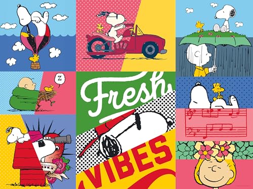 Ceaco - Peanuts - Fresh Vibe - 300 übergroßes Puzzle von Ceaco