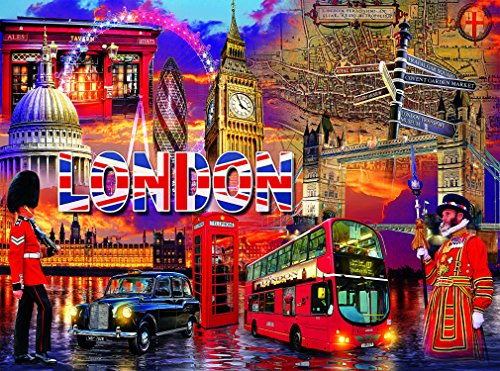 Ceaco Puzzle Städte. Villen Ciudades 3394-3 London, 1.000 Stück von Ceaco