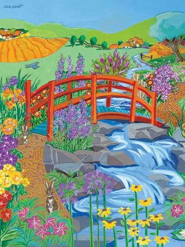 Ceaco - Rote Brücke - Puzzle mit 500 Teilen Ceaco - Rote Brücke - Puzzle mit 500 Teilen von Ceaco