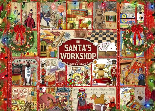 Ceaco - Santa's Secret Shop - Puzzle mit 1000 Teilen von Ceaco