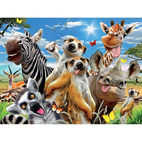 Ceaco - Selfies - African Sun - 550 Teile Puzzle von Ceaco