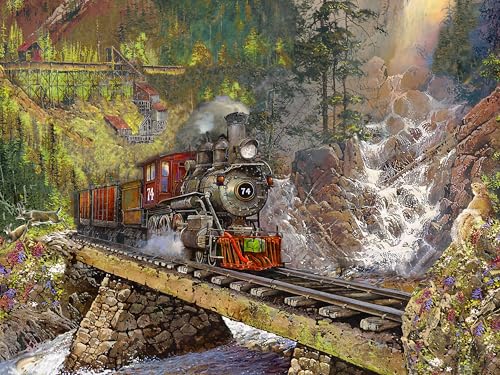 Ceaco - Ted Blaylock - Engine 74-750 Teile Puzzle von Ceaco