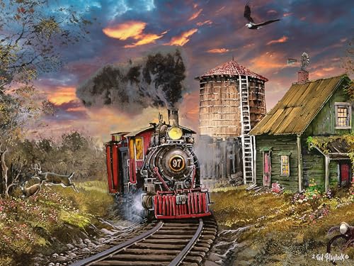 Ceaco - Ted Blaylock - Engine 97-750 Teile Puzzle von Ceaco