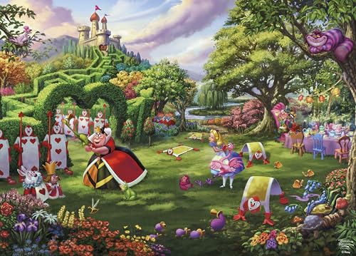 Ceaco - Thomas Kinkade - Disney - Königin der Herzen - Puzzle mit 1000 Teilen von Ceaco