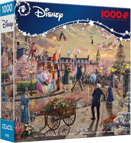 Ceaco - Thomas Kinkade - Disney - Mary Poppins Returns - Puzzle mit 1000 Teilen Ceaco - Thomas Kinkade - Disney - Mary Poppins Returns - Puzzle mit 1000 Teilen von Ceaco