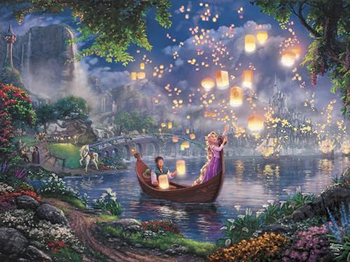 Ceaco - Thomas Kinkade - Disney - Tangled - 500 Teile Puzzle von Ceaco