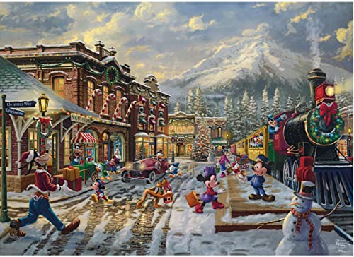 Ceaco - Thomas Kinkade - Holiday - Candy Cane Express - 1000 Teile Puzzle von Ceaco