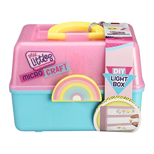 Cefa Toys Real Littles Mini-Lichtbox, Blau und Violett (00257) von Cefa Toys