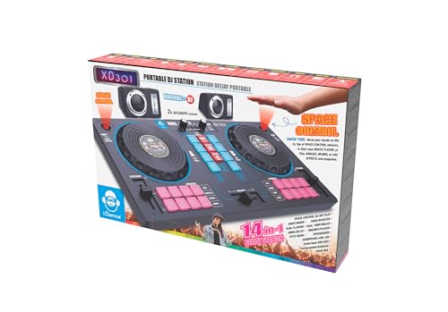 Cefa Toys 00351 Tragbare DJ-Station mit Lautsprechern und Raumsteuerung, 14-in-1, weiß, M Cefa Toys 00351 Tragbare DJ-Station mit Lautsprechern und Raumsteuerung, 14-in-1, weiß, M von Cefa Toys