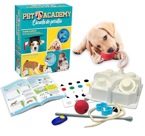 Cefa Toys 21897 Konzept Pet Academy Spiel, Hundeschule. Bringen Sie Ihrem Haustier grundlegende Gehorsamsregeln bei, bunt von Cefa Toys