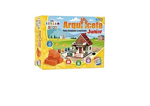 Cefa Toys - Spiel Arquicefa Junior. Baue aus deiner Phantasie (21853) von Cefa Toys