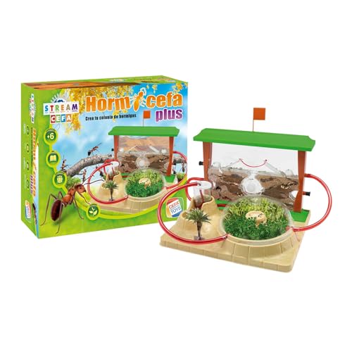 Cefa Toys Hormicefa Plus, natürlicher Wasser- und Landlebensraum für Ameisen, geeignet für Kinder ab 8 Jahren (21851) von Cefa Toys