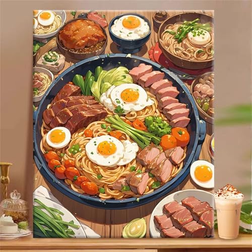 Japanisches Essen - Puzzles für Erwachsene,Puzzle 1500 Teile, Puzzle 87x57cm, DIY-Puzzles für Heimdekoration, Familienpuzzle für Erwachsene und Kinder von Cekog