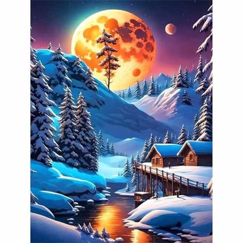 Puzzle 1200 Teile,Puzzles für Erwachsene,Winterlandschaft - Puzzle für Erwachsene,Lernspiel Herausforderung Spielzeug,Kunsthandwerk für Heimdekoration Unterhaltungsspiel von Cekog