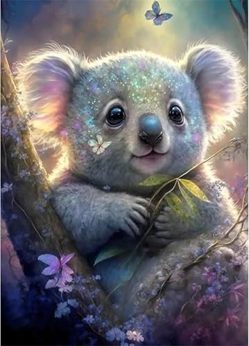 Tierischer Koala - Puzzles für Erwachsene,Puzzle 300 Teile, Puzzle 40x28cm, DIY-Puzzles für Heimdekoration, Familienpuzzle für Erwachsene und Kinder von Cekog