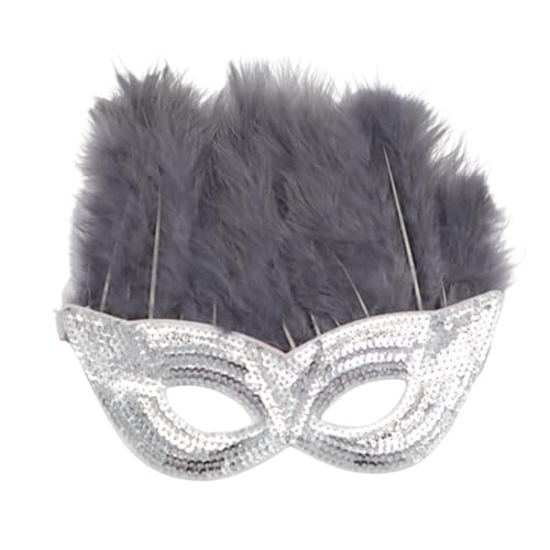 Celucke Venezianische Maske Damen Gold Glänzend Maskenball Maske Feder Masquerade Maske Karnevalsmaske Maske Venezianisch Schwarz Cosplay Masken Erwachsene Lustig Ball Hochzeit Karneval von Celucke