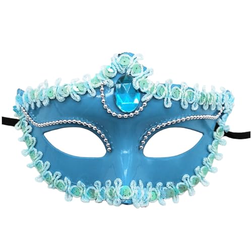 Celucke Venezianische Maske Damen Gold Maskenball Maske Frauen Diamant Maskerade Masken Goldene Maske Masquerade Maske Maske Venezianisch Schwarz Cosplay Masken Erwachsene Ball Hochzeit Karneval von Celucke