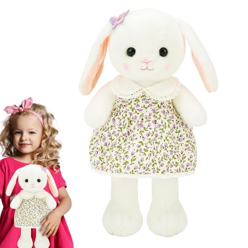 Celuicion Bunny Doll Plüschspielzeug, Plüschn für Kinder | Plüschspielzeugpuppe süße gefüllt - Osterszene Ornament Wohnzimmer Arbeitszimmer werfen Kissen weiche Kissen für Freundin, von Celuicion