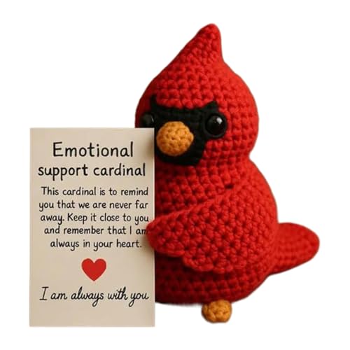 Celuicion Emotionelle Häkeltiere | Kleine Inspirierende Häkeltier Vogel Deko,Niedliche Wohnaccessoires Für Valentinstag Geburtstag Feiertag Frauen Kolleginnen Freundinnen Büro Arbeitszimmer Celuicion Emotionelle Häkeltiere | Kleine Inspirierende Häkeltier Vogel Deko,Niedliche Wohnaccessoires Für Valentinstag Geburtstag Feiertag Frauen Kolleginnen Freundinnen Büro Arbeitszimmer von Celuicion