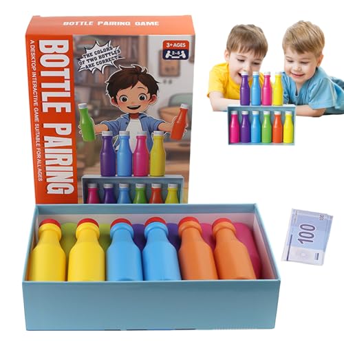 Celuicion Familienspiele, Flaschen-Paarungsspiel, Gesellschaftsspiel Für Kindergeburtstage Drinnen & Draußen, Spaß Aktivitäten Für Gruppenabende Und Familienunterhaltung Celuicion Familienspiele, Flaschen-Paarungsspiel, Gesellschaftsspiel Für Kindergeburtstage Drinnen & Draußen, Spaß Aktivitäten Für Gruppenabende Und Familienunterhaltung von Celuicion