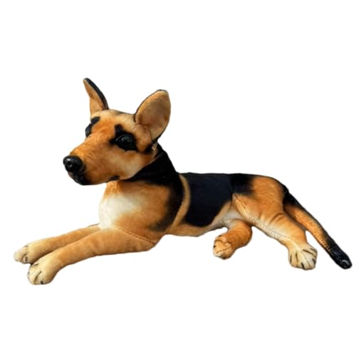 Celuicion Kuscheltier Hund Plüschtier 40cm, Stofftier Deutscher Schäferhund, weich kuschelig Geschenk für Kinder Mädchen Freundin, Spielzeug für Hund Haustier von Celuicion