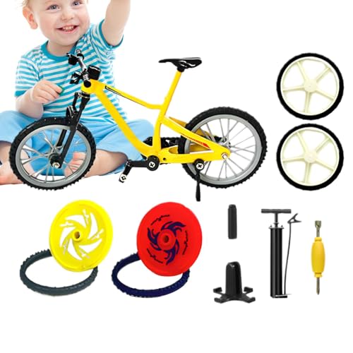 Celuicion Legierungszyklusmodell, kleine BMX -Zyklusspielzeug - Desktop -Dekorationshandwerk für Radsportliebhaber,Miniatur -Schreibtisch Outdoor Sportverzier für Bücherregal, Fensterbank, Bett von Celuicion