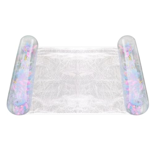 Celuicion Luftmatratze Pool Zubehör, Luftmatratze Wasser Hängematte, Aufblasbare Pool Spielzeug Wasserhängematte, Luftmatratze Pool Erwachsene, Wasserspielzeug für Erwachsene und Kinder Celuicion Luftmatratze Pool Zubehör, Luftmatratze Wasser Hängematte, Aufblasbare Pool Spielzeug Wasserhängematte, Luftmatratze Pool Erwachsene, Wasserspielzeug für Erwachsene und Kinder von Celuicion
