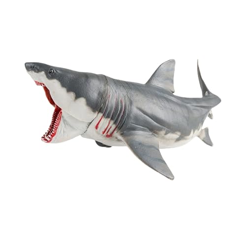 Celuicion Realistisches Haifischmodell, Sea Marine Animal Model,Simuliertes Marine Tiertisch -Figur | Kreative Tabletop Hai -Skulptur für Mädchen Kinder Kinder von Celuicion