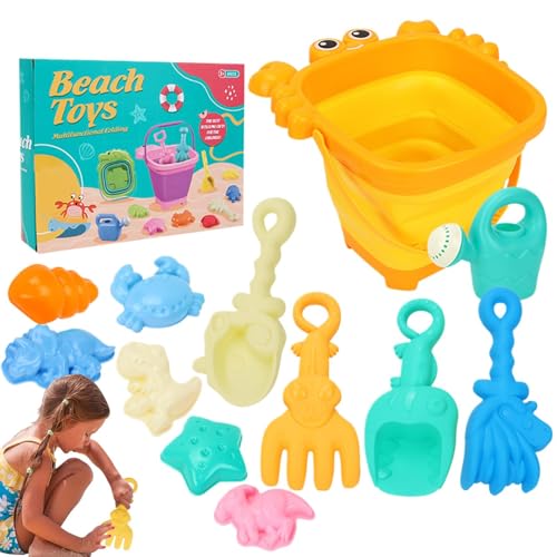 Celuicion Sandeimer und Schaufeln Set, Kids Beach Toys - Cartoon Beach Spielzeug für Outdoor,Nette Kinder Reisen Accessoires, heißes Wetterspiel für Sammeln, Reisen und Aktivitäten außerhalb von Celuicion