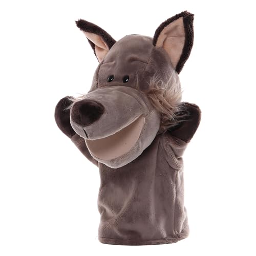 Celuicion Tierpuppen, Tiere Fingerpuppe | 25 cm/9,84 Zoll Plüschfinger Puppenspielzeug - Theater Performance Supplies, ausgestopfte Tierpuppe für Rollenspiele Storytelling Vorschulunterricht von Celuicion