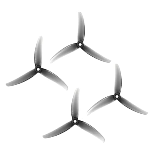 2 Paar 5 Propeller 4.9X3.3X3 3-Blatt CCW+CW Propeller für RC FPV Drone DIY Teile A von Cenei