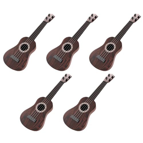 Braune Kindergitarre Ukulele Anfängerinstrument Kleinkindgitarre Minigröße Klassische Ukulele von Cenei