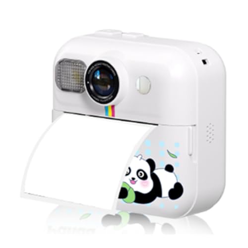 Cenei Kinder Mini Sofortbildkamera 1080P 32G Digitalkamera Spielzeug Fotodruckkamera mit 3 Rollen Druckpapier für Kinder von Cenei