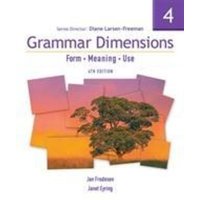 Grammar Dimensions 4 von Cengage Learning