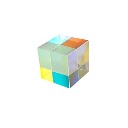 Cenlang CMY Op-tic Pr-ism Cubes - Optisches Glas, RGB-Dispersion sechsseitig (wie Show, Einheitsgröße) von Cenlang