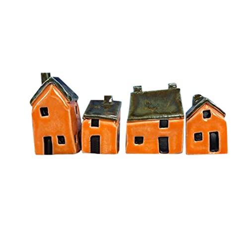 Cenlang Mini Houses Meaningful Collectibles Small House Villa House Crafts Desktop Study Ornaments (E, E) von Cenlang