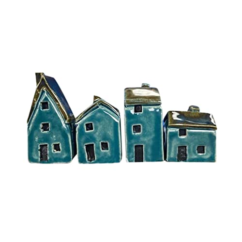 Cenlang Mini Houses Meaningful Collectibles Small House Villa House Crafts Desktop Study Ornaments (K, K) von Cenlang