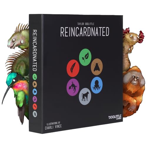 Cenyo Reincardnated by Doolittle Gaming - A Turn-Based Deck Drafting Card Game - Strategy Party Game for 2-6 Players on Family Game Night von Cenyo