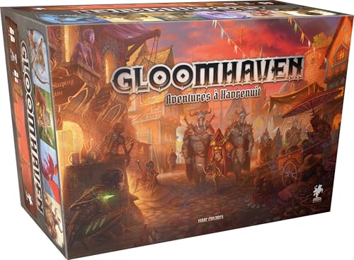 Cephalofair Spiele - Gloomhaven: Aventures à Havrenuit - Kooperatives Brettspiel für 1-4 Spieler ab 16 Jahren von Cephalofair Games