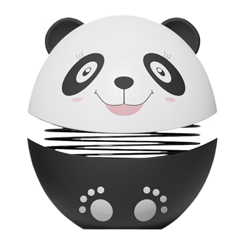 Armaturenbrett-, Panda-Wackelköpfe, Auto-Armaturenbrett-Ornamente, Wackelkopf-Panda-Figur, niedlicher schwarz-weißer Panda-Wackelkopf, schüttelnder Panda-Armaturenbrett-Ornament, Spielzeug für Au von Ceprznvey