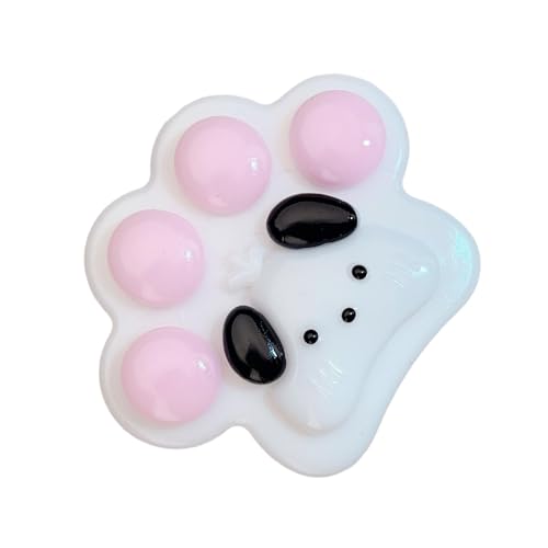 Cat Paw Soft Toy, Ultra Soft TPR High Resilience Squeeze Cat Paws, Cut Dog Toys, Pinch Toys Family, Kitty Fidget Toy for Stress Relief, Adult/kids, for Girls, 2.76x2.36 Inches von Ceprznvey