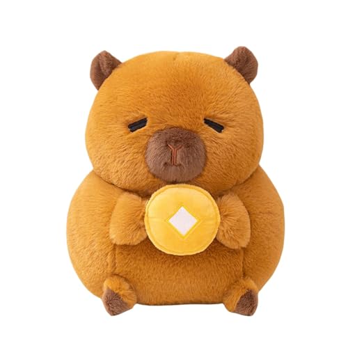 Ceprznvey Capybara Design Toy, Plüschtierkissen, weich, Cartoon, dekorativ, waschbar, stilvoll, bequem, robust und sicher für Kinder, 40,5 cm von Ceprznvey