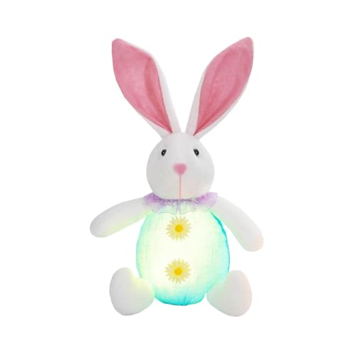 Ceprznvey Easter Bunny, Easter Figur, weich, beweglich, charmant, handgefertigt, Dekoration für Kinder, Kinder, Mädchen und Frühling, Holiday Zuhause, 1 Stück von Ceprznvey