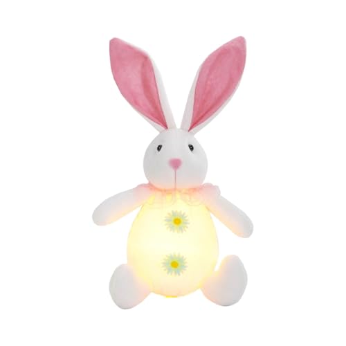 Ceprznvey Easter Bunny, Easter Figur, weich, beweglich, charmant, handgefertigt, Dekoration für Kinder, Kinder, Mädchen und Frühling, Holiday Zuhause, 1 Stück von Ceprznvey