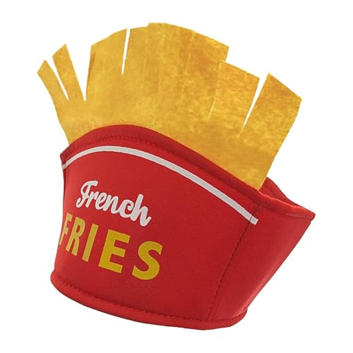 Ceprznvey Food Hats, Mexican Food Hat, Fast Food Headpieces, Funny Food Props, Kids Food Hat, Mexican Food Themed Novelty Hats Funny Fast Food Headpieces Burger and Potato Hats for Adults and Kids von Ceprznvey