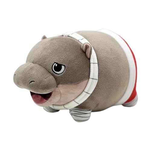 Ceprznvey Hippo Plush Stuffed Animal, Cartoon Hippo Plushie Doll, Cute Stuffed Animals, Soft Animal Plushie Pillow Adorable Hippo Doll for Girls Boys von Ceprznvey